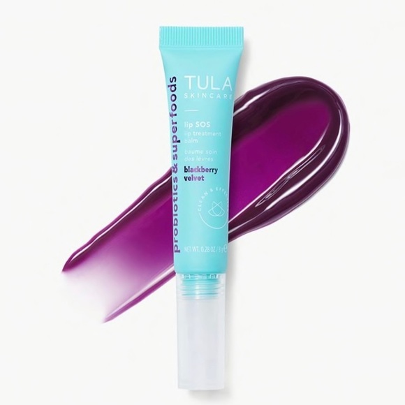 Tula Makeup Tula Lip Sos Treatment Balm In Blackberry Velvet Sunset